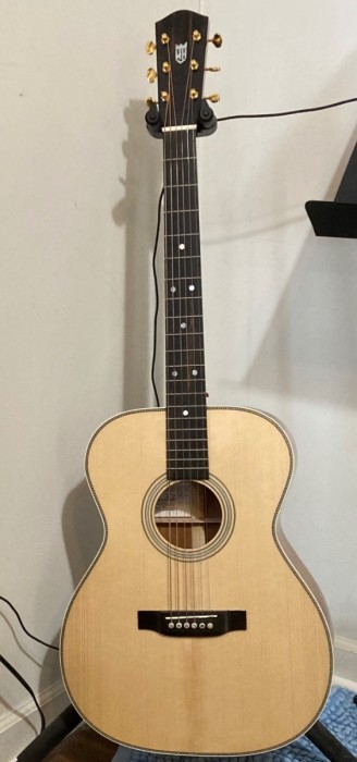 Honduran mahogany and Sitka spruce OM