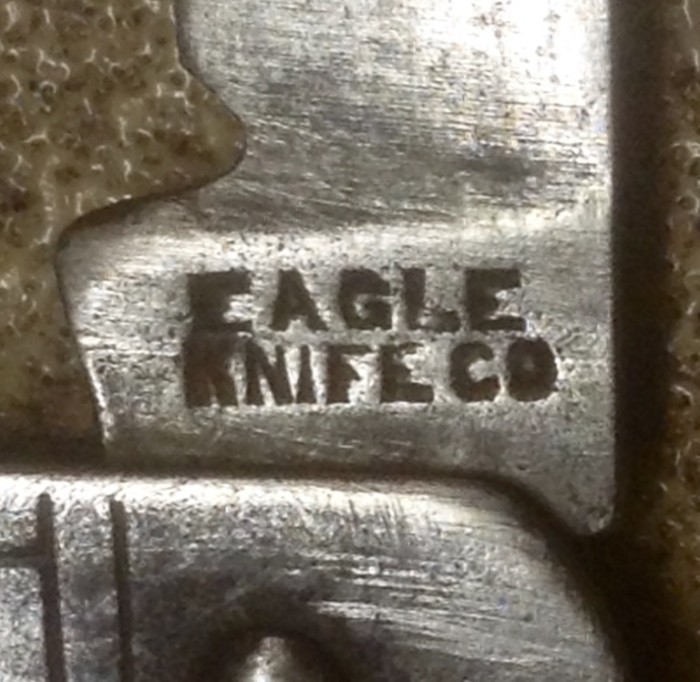 The Main Blade Front Tang Stamp.
