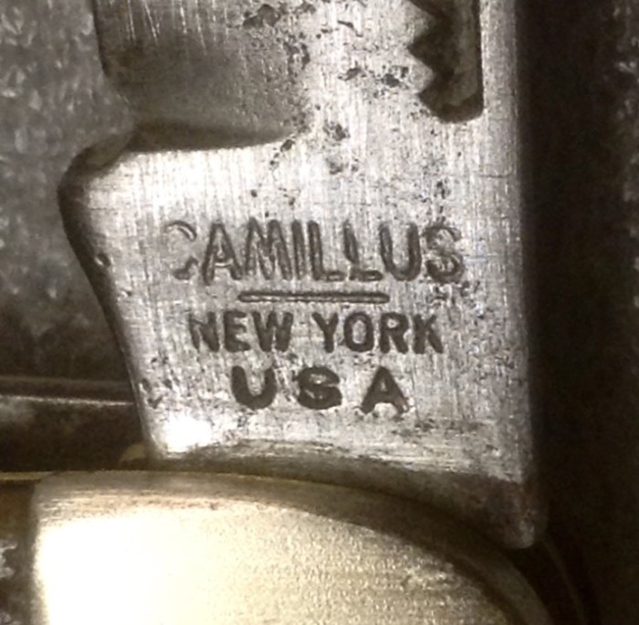 The Main Blade Front Tang Stamp.