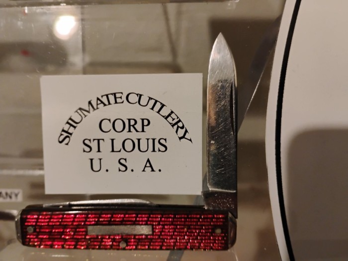 camillus coffin pen knife stamped shumate cutlery