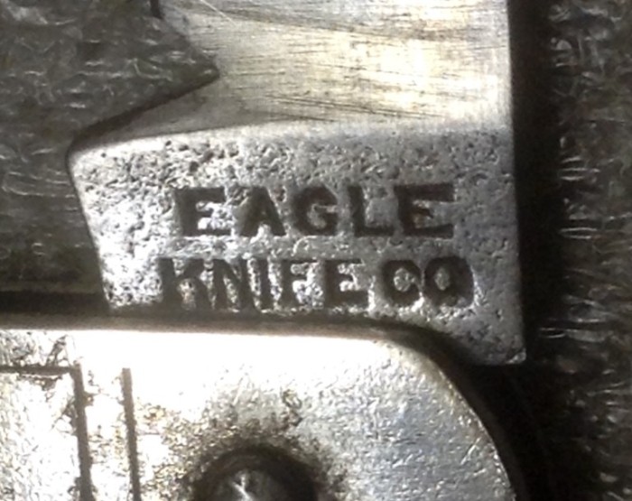 The Main Blade Front Tang Stamp.