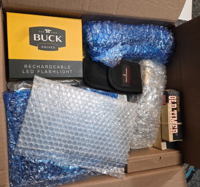 This is what I saw when I opened the box, everything was neat and tidy, and in spite of that fact, I could tell, it still had possibilities!