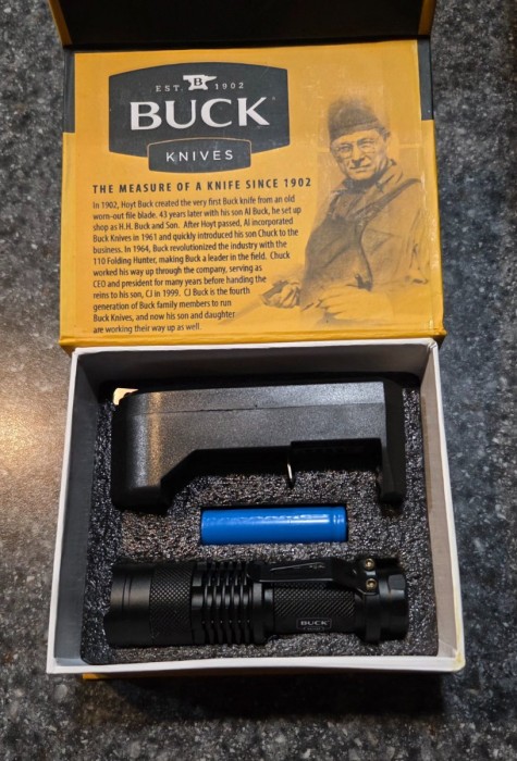 Who doesn't love a good flashlight? This little rechargeable has big light from a little package!