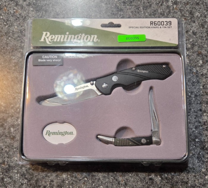And a couple of Remington's complete this year's box.