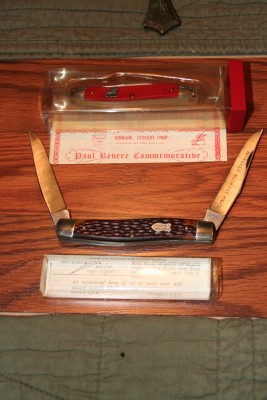 Schrade Paul Revere Comm. &amp; Improved Muskrat