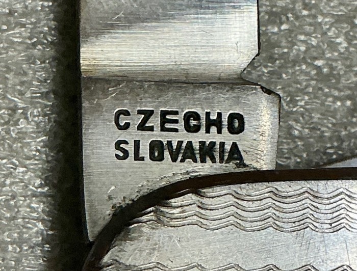 The Main Blade Back Tang Stamp.