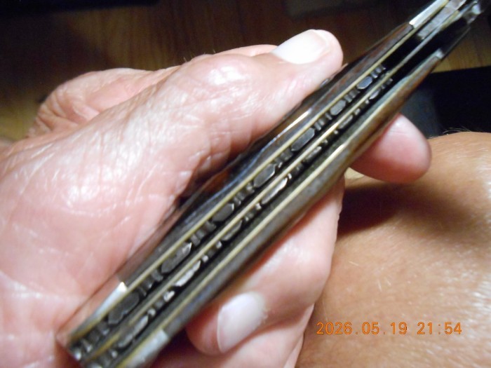 File work on the underside of the springs, down in the well