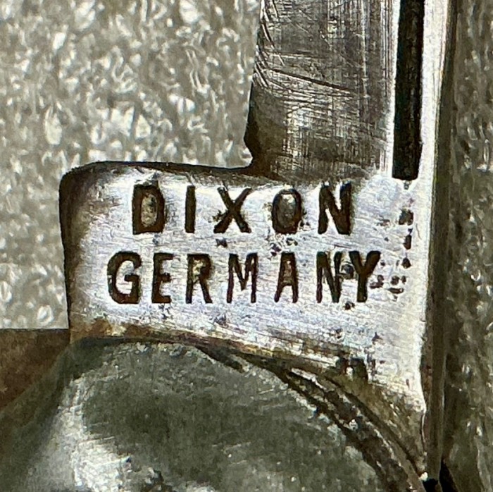 The Secondary Blade Front Tang Stamp.