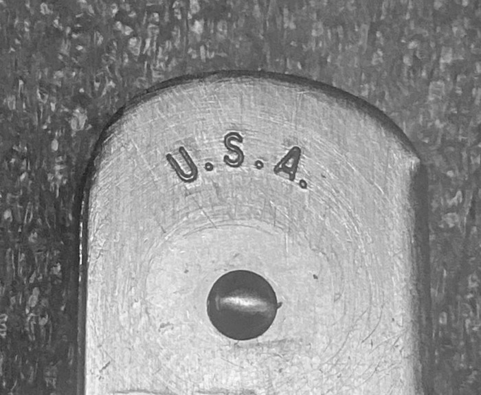 The Main Side Handle Stamp.