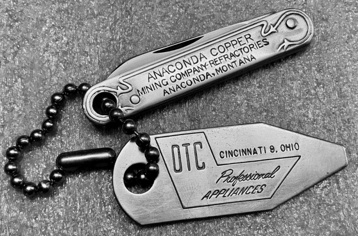 With The Included (Stamped), Not W &amp; H, “BEAD CHAIN - BPT. CONN.” And A Multi-Use Tool.