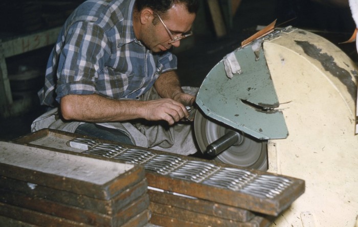 Final Hafting, this man is second from right in the previous image
