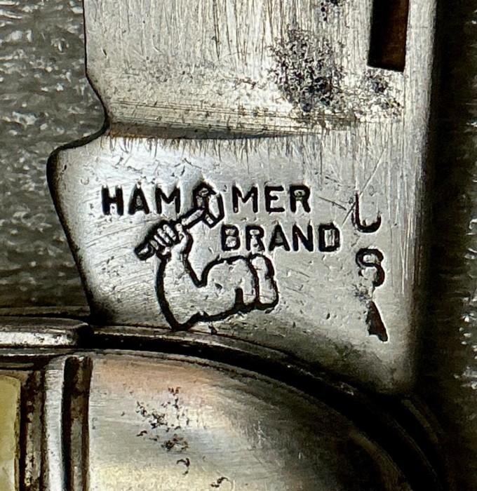 The Main Blade Front Tang Stamp.