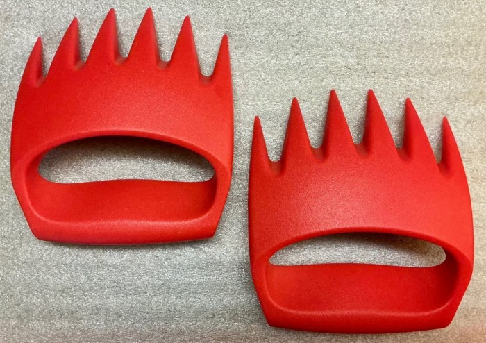 The Tops Of The Grips.
