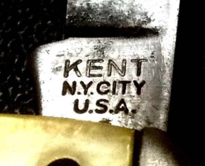 The Main Blade Front Tang Stamp.