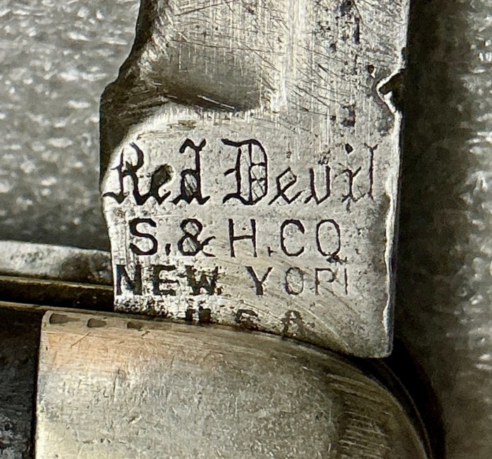 The Tool Front Tang Stamp.
