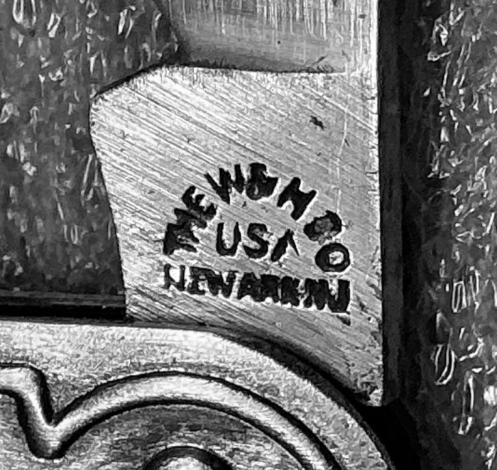 The Main Blade Front Tang Stamp.