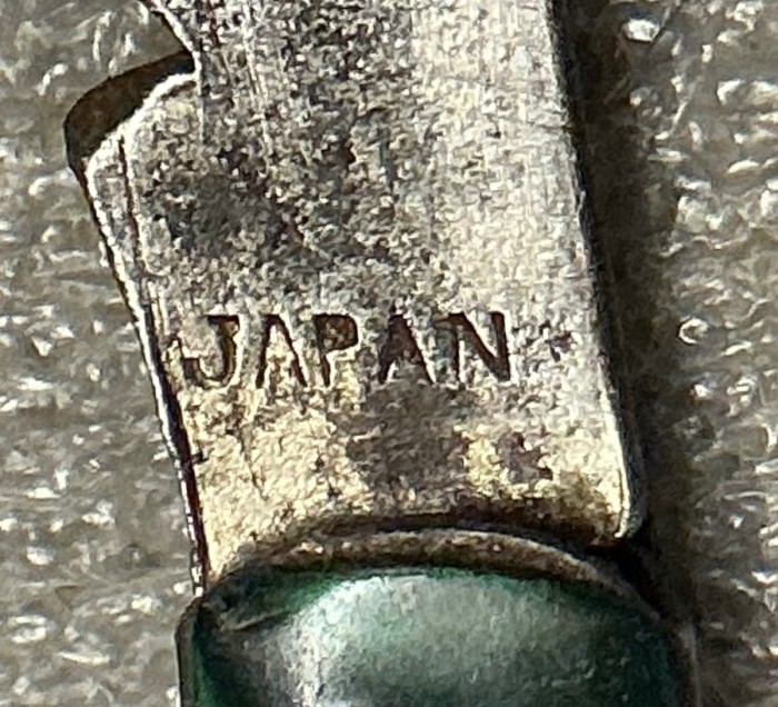 Pocket Knife #1-(Top)-The Main Blade Front Tang Stamp.