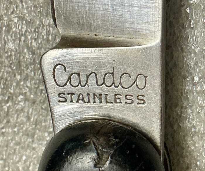 The Main Blade Front Tang Stamp.