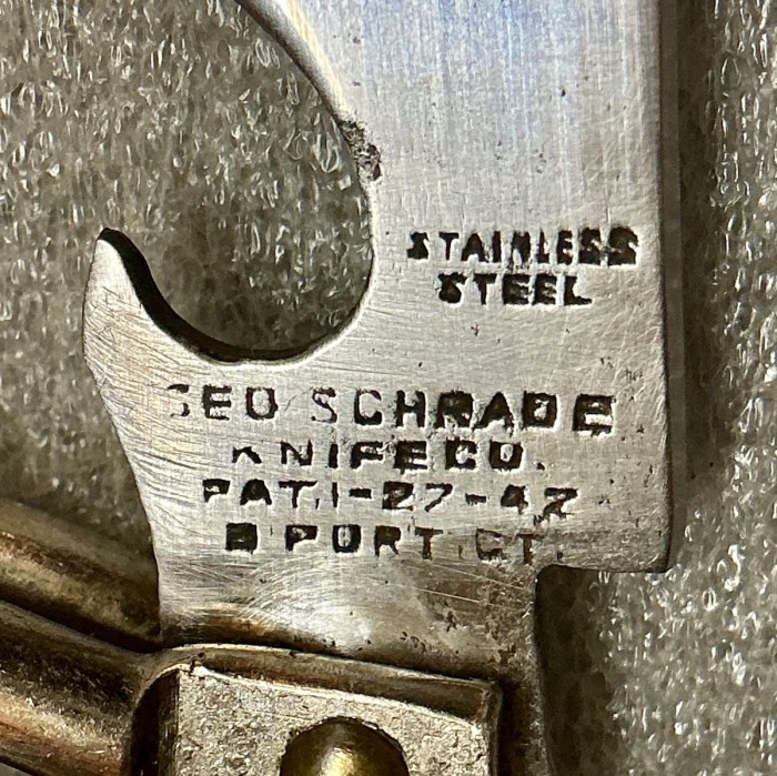 The Blade/Tool Front Stamp.