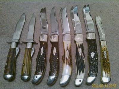 Folding Hunters- Marbles, Case &amp; Ka-bar