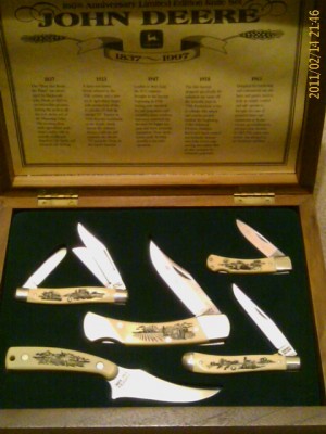 Schrade John Deere set1
