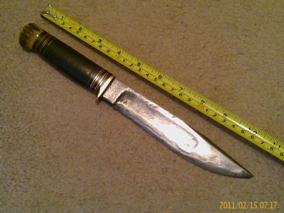 M.S.A. Co. leather/stag Ideal Hunter