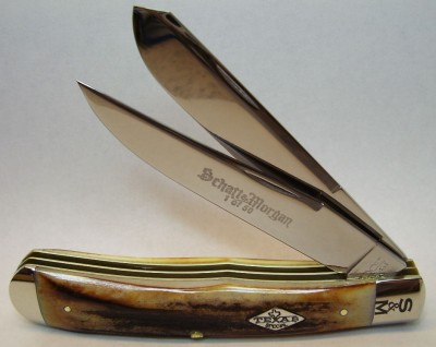 This the slightly better stag knife, it's impossible to tell what stag looks like without the proper photos