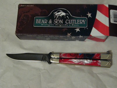 Butterfly Knife open