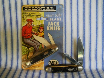 long pull on knife in pack