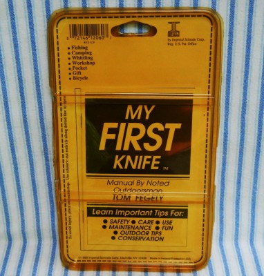 Imperial ''My First Knife''  Kamp-King 1990 Imperial Schrade Corp. back.JPG