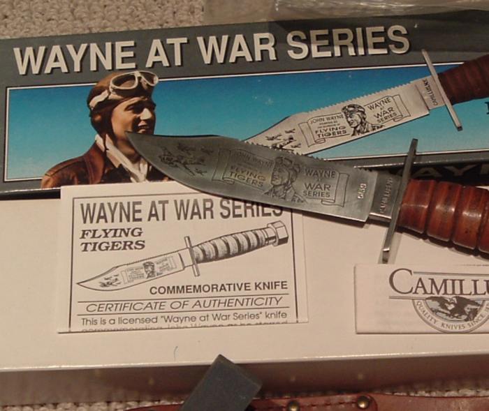 John Wayne commemorative by Camillus