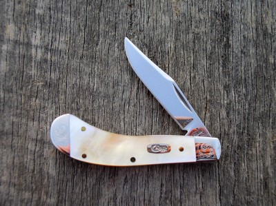 Case Saddlehorn #97605NS Gold Pearl