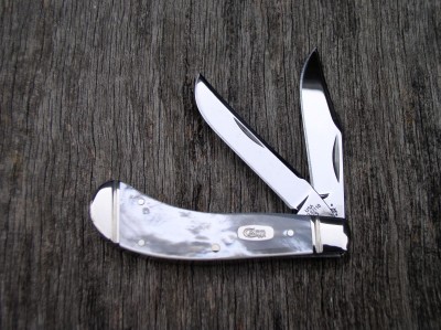 Case #635 Saddlehorn Fluted Bolsters