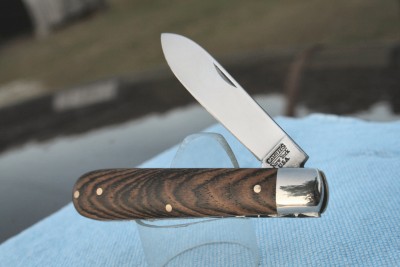 Bocote handles and Fileworked. Sent to Gino in a Roundtable.