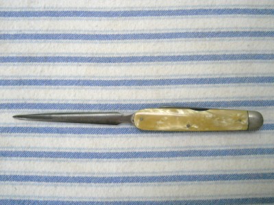 NYKC Letter Opener Knife ''Desk Knife'' ( 6 and 1 eight inch).JPG
