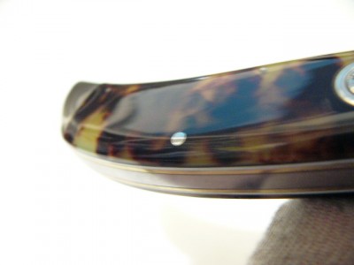 Winchester Clasp tortoise celluloid handle