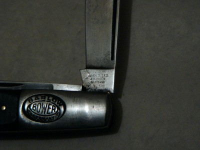Bower Barlow tang stamp