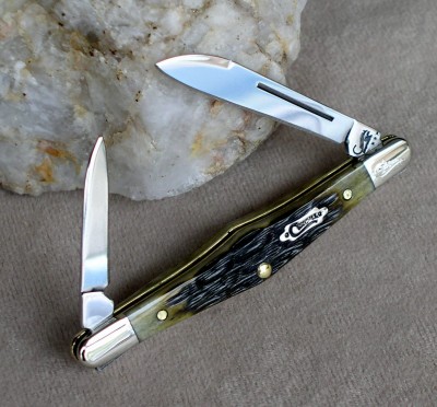 Case Family Brands Crandall Classic Green Bone (1st Run)