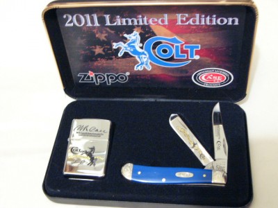 2011 Limited Edition Zippo/Case Colt 175th Anniversary Commemorative