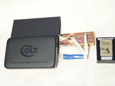 Case/Zippo Colt 175th Anniversary Commemorative boxes