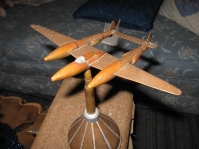 edited to add this photo - shows patina on this much better