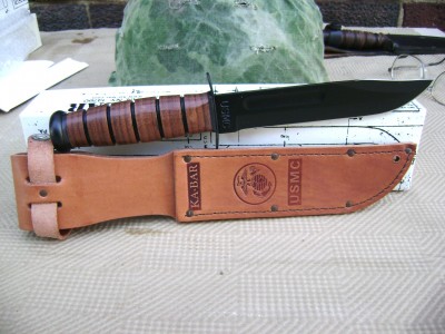 KA-Bar 1217 USMC Combat Knife & Sheath.JPG