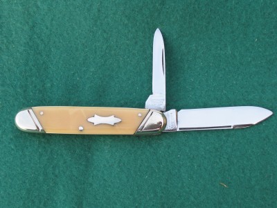 H. Boker &amp; Co's Improved Cutlery with waterfall handles.